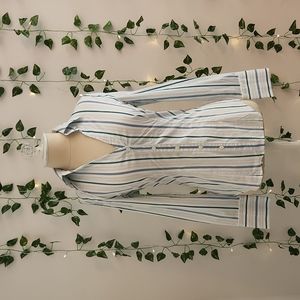 Express Design Studio Button Down White Size XS